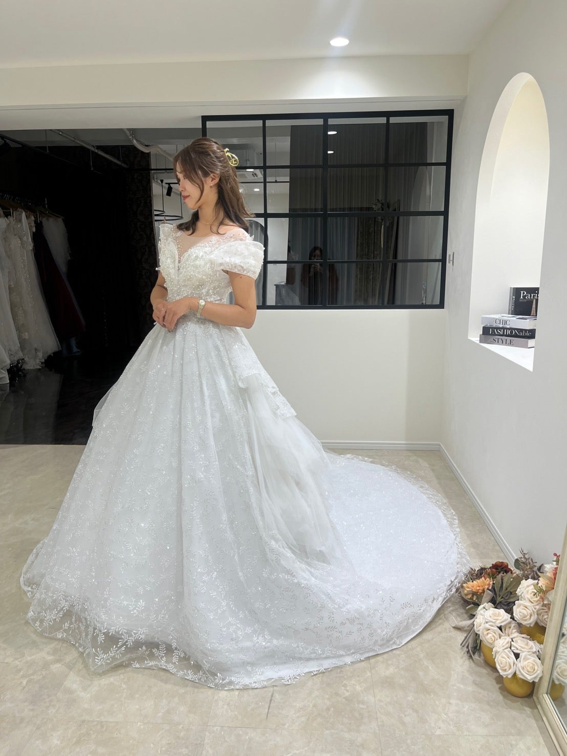 AB245 キラキラ プリンセスライン | Alice Bridal